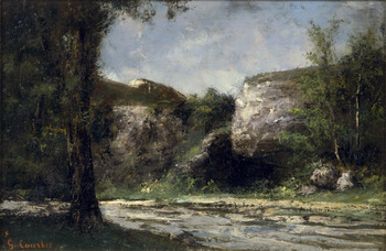 Vallée du Doubs, 1874 by Gustave Courbet (French, 1819 - 1877)