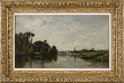 Les bords de l'Oise, 1865 by Charles François Daubigny (French, 1817 - 1878)