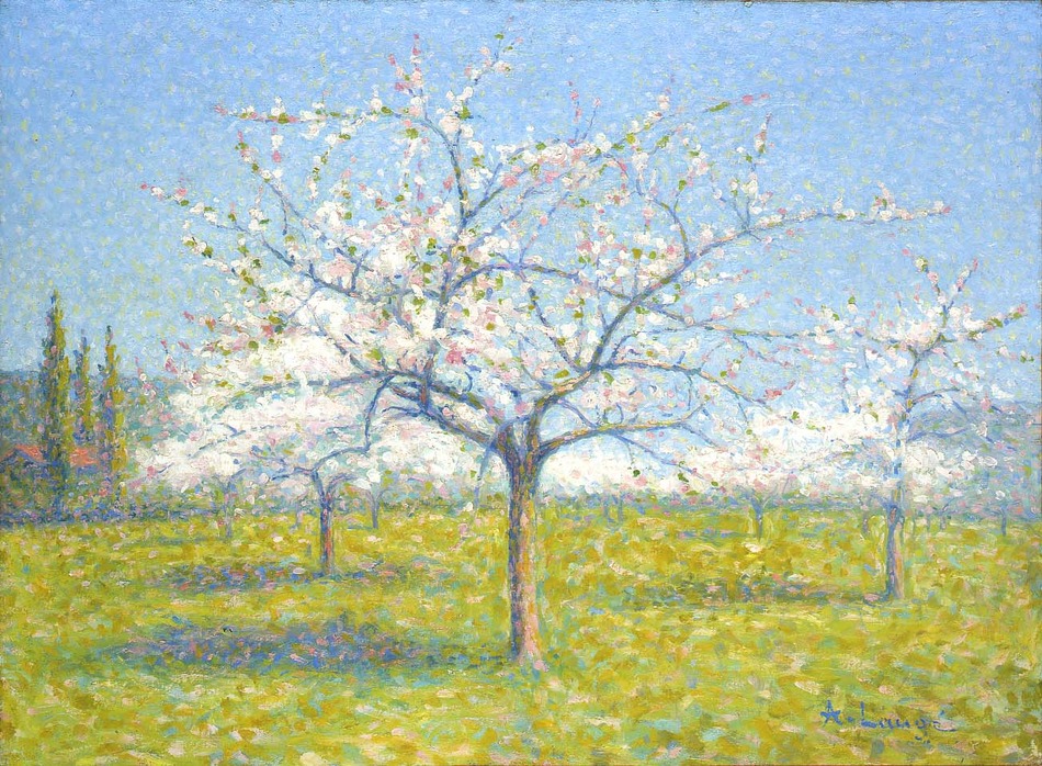 Les Amandiers, c. 1916-25 by Achille Laugé (French, 1861 - 1944)