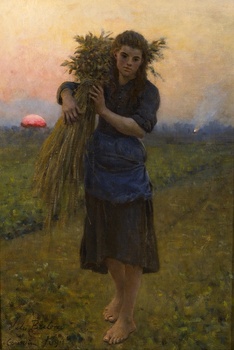 Gleaner (Glaneuse), 1894 by Jules Breton (French, 1827 - 1906)