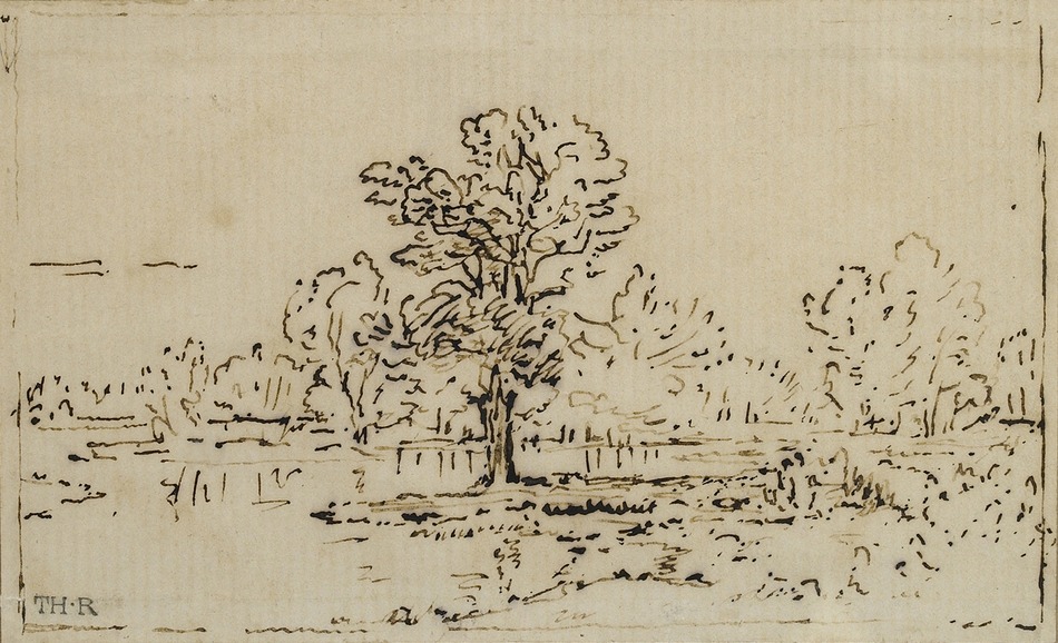 Les Arbres by Pierre Étienne Théodore Rousseau (French, 1812 - 1867)