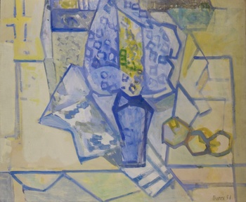 Nature Morte au bouquet, 1951 by Francisco Bores (Spanish, 1898 - 1972)