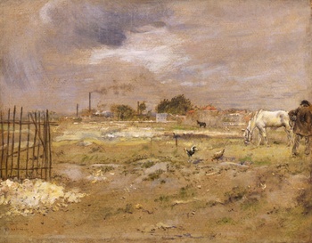 Faubourgs Parisiens by Jean-François Raffaëlli (French, 1850 - 1924)