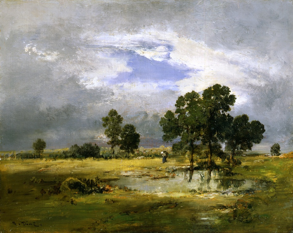 La Mare aux Vipères by Narcisse Virgile Diaz de la Pena (French, 1807 - 1876)