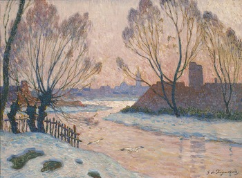 Nantes by Ferdinand Loyen du Puigaudeau (French, 1864 - 1930)