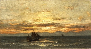 Marine Marine, c. 1870-75 by Jules Dupré (French, 1811 - 1869)
