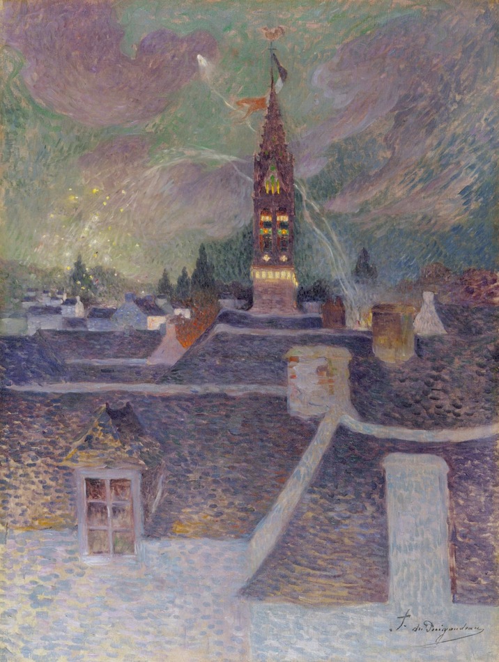 Quatorze de Juillet, L’Artifice de Feu by Ferdinand Loyen du Puigaudeau (French, 1864 - 1930)