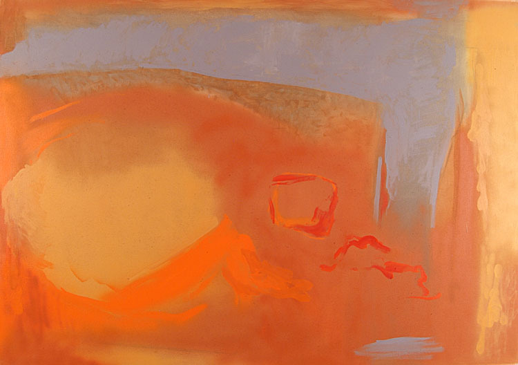 Silent, 1991 by Esteban Vicente (Spanish/American, 1903 - 2001)