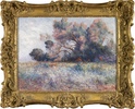 Tamaris et Champs de Coquelicots, c. 1915 by Ferdinand Loyen du Puigaudeau (French, 1864 - 1930)