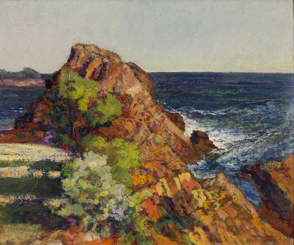 Coastal View by Victor Charreton (French, 1864 - 1936)