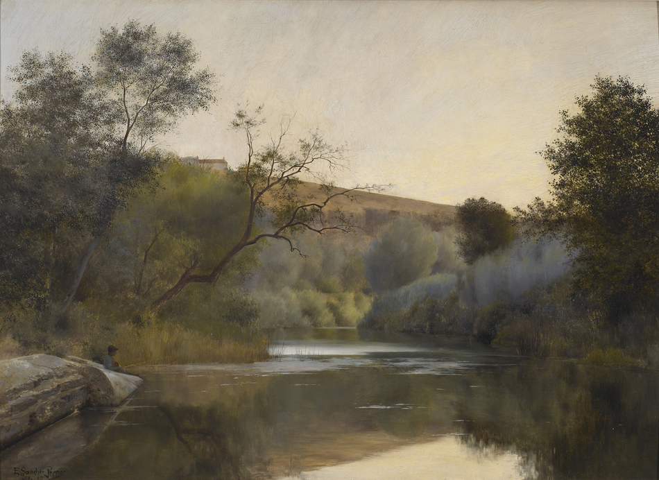 Alcalá de Henares  by Emilio Sanchez-Perrier (Spanish, 1855 - 1907)