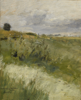View towards Asnières by Jean-François Raffaëlli (French, 1850 - 1924)
