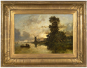 Crépuscule by Constant Troyon (French, 1810 - 1865)