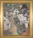 Saint-Cirq-Lapopie, View from the Artist’s Studio, Circa 1930 by Henri Martin (French, 1860 - 1943)