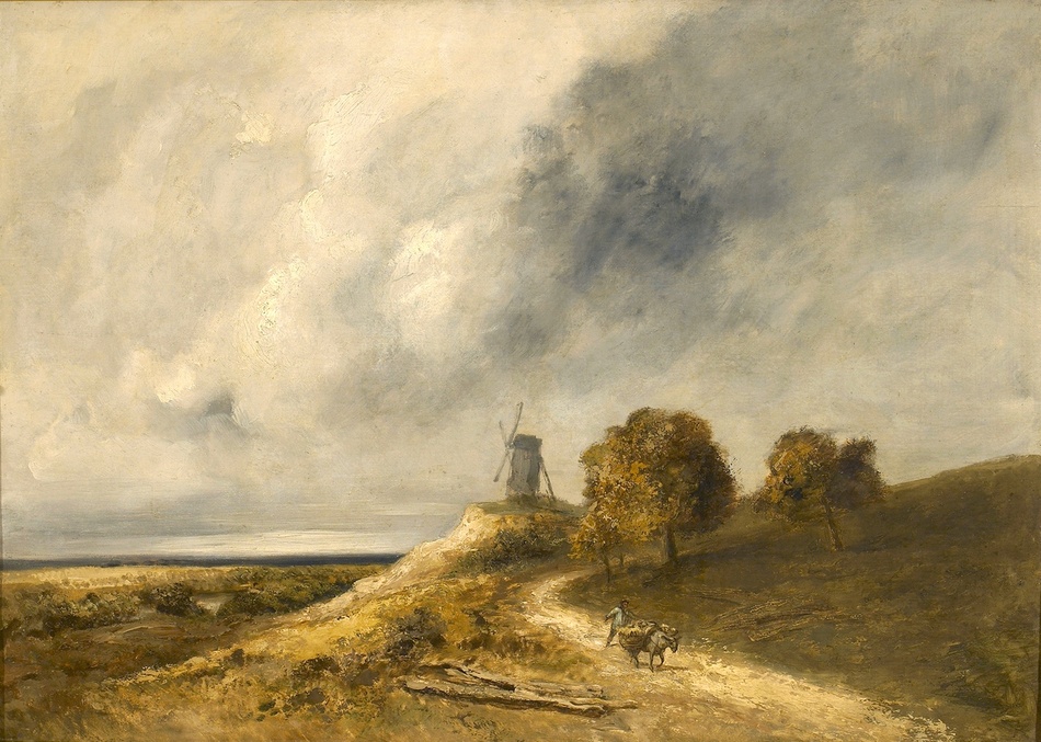 Moulin dans un Paysage by Georges Michel (French, 1763 - 1843)